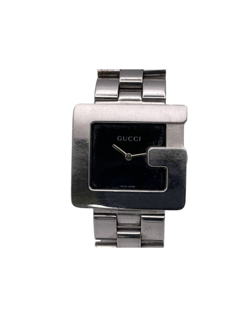 Gucci Watch Black Stainless Steel